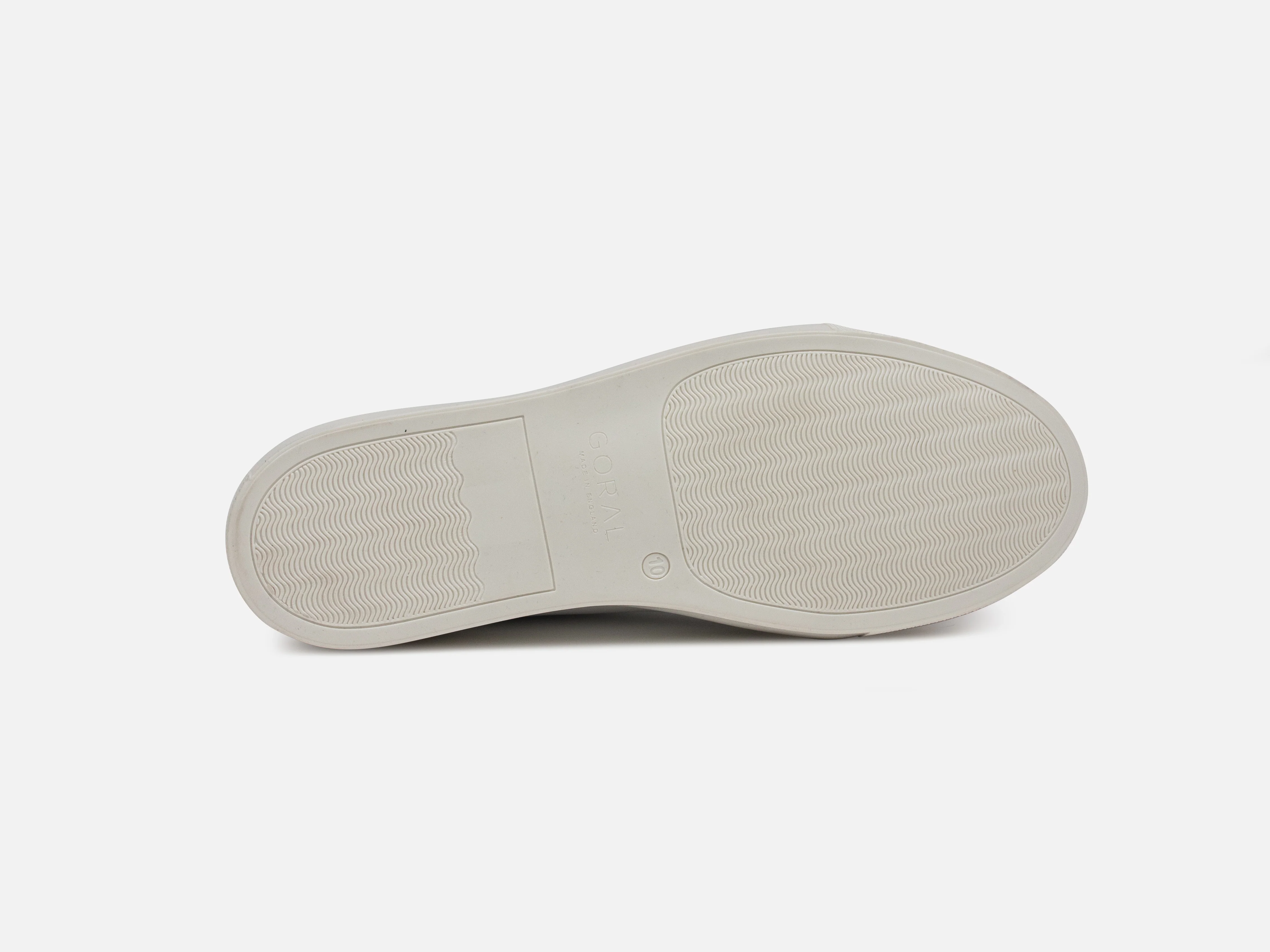 Rose Anvil X GORAL SMUGS High Top Sneaker 2.0 - Calfskin Nappa White Leather PRE-ORDER - Image 3