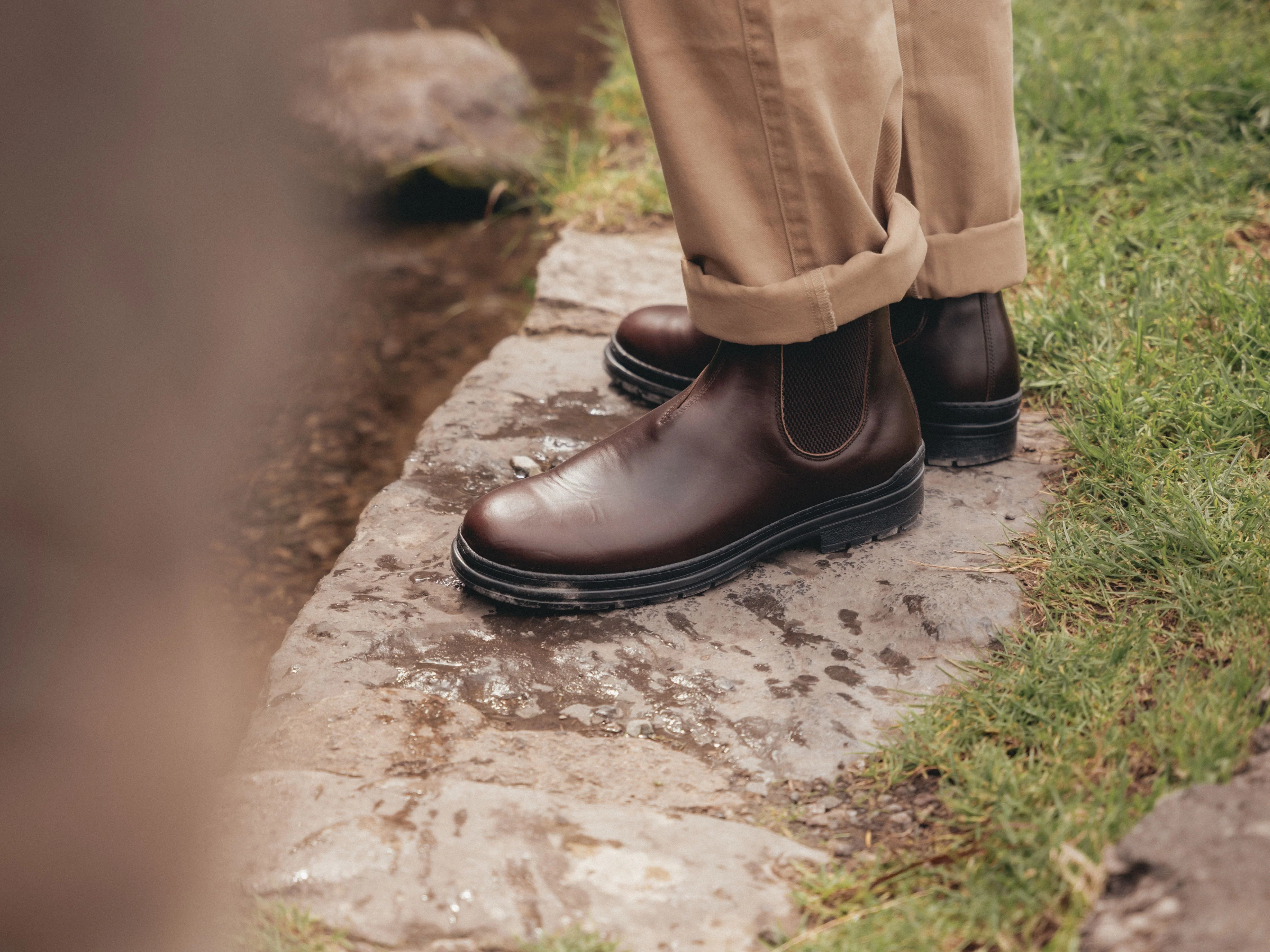 The Baslow Chelsea Boot - Horween Chromexcel Dark Brown Leather - Image 10