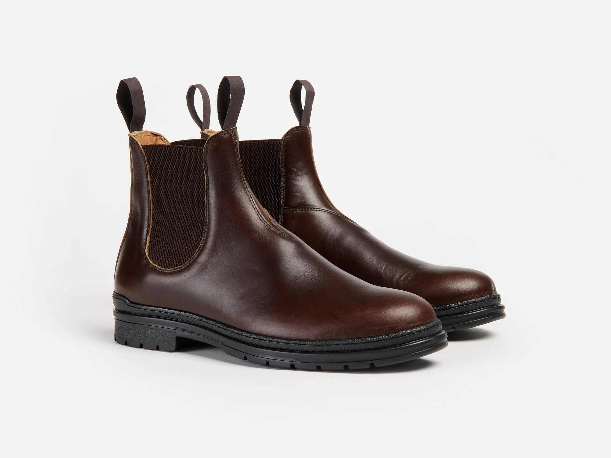 The Baslow Chelsea Boot - Horween Chromexcel Dark Brown Leather - Image 3