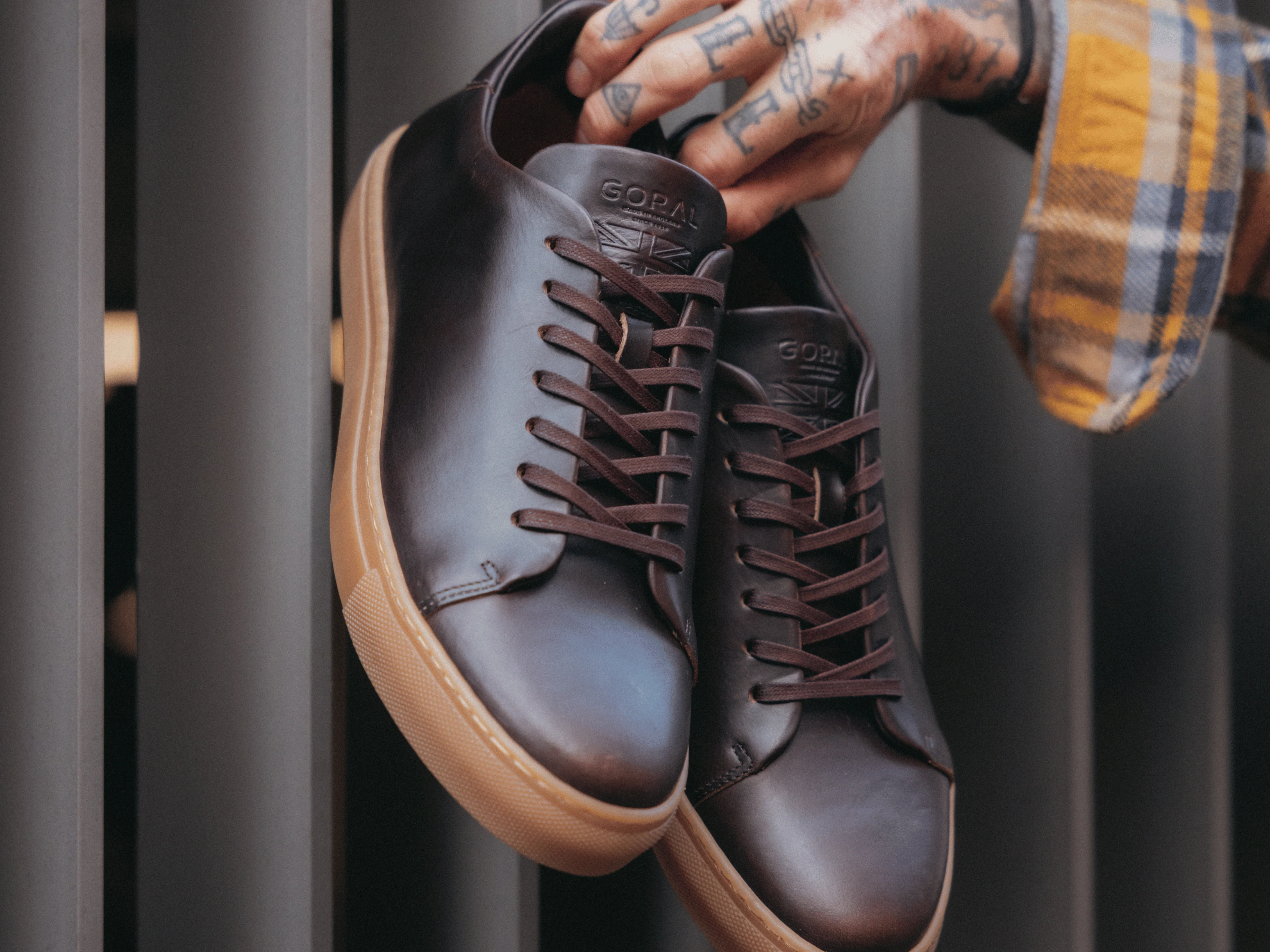 The Mellor II Sneaker - Horween Dark Brown Leather - Image 5